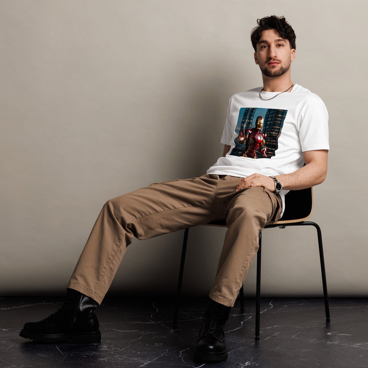 Premium t-shirt Clasic Iron Man