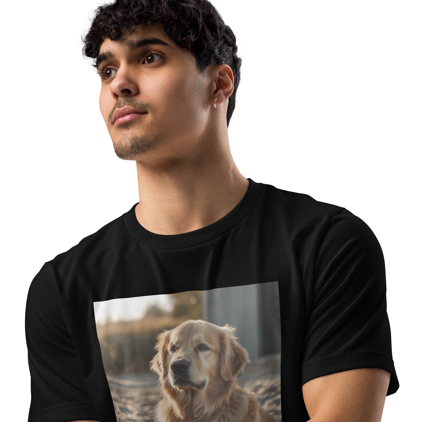Premium t-shirt Clasic Best Friend Golden