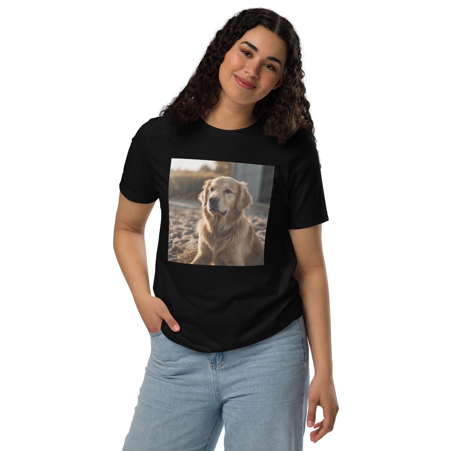 Premium t-shirt Clasic Best Friend Golden