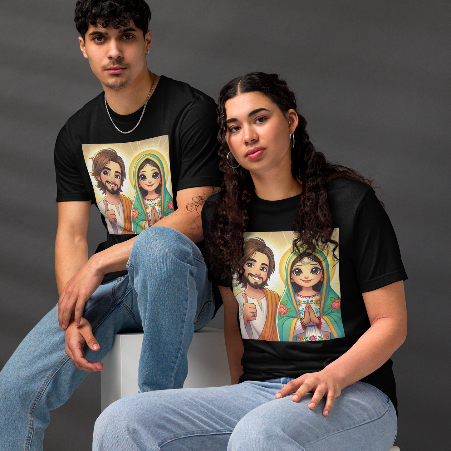 Vibra Espiritual: Jesús y Virgen María