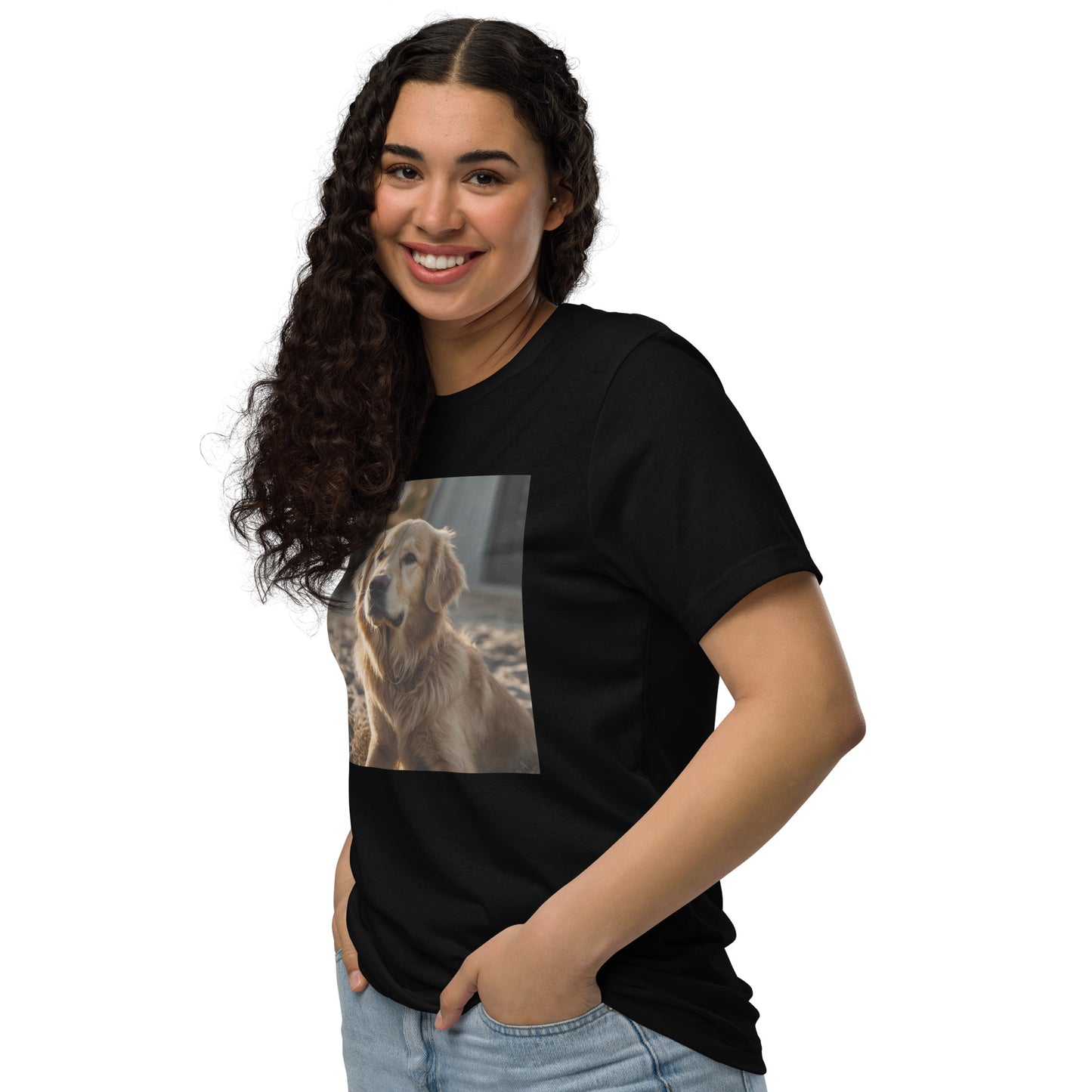 Premium t-shirt Clasic Best Friend Golden