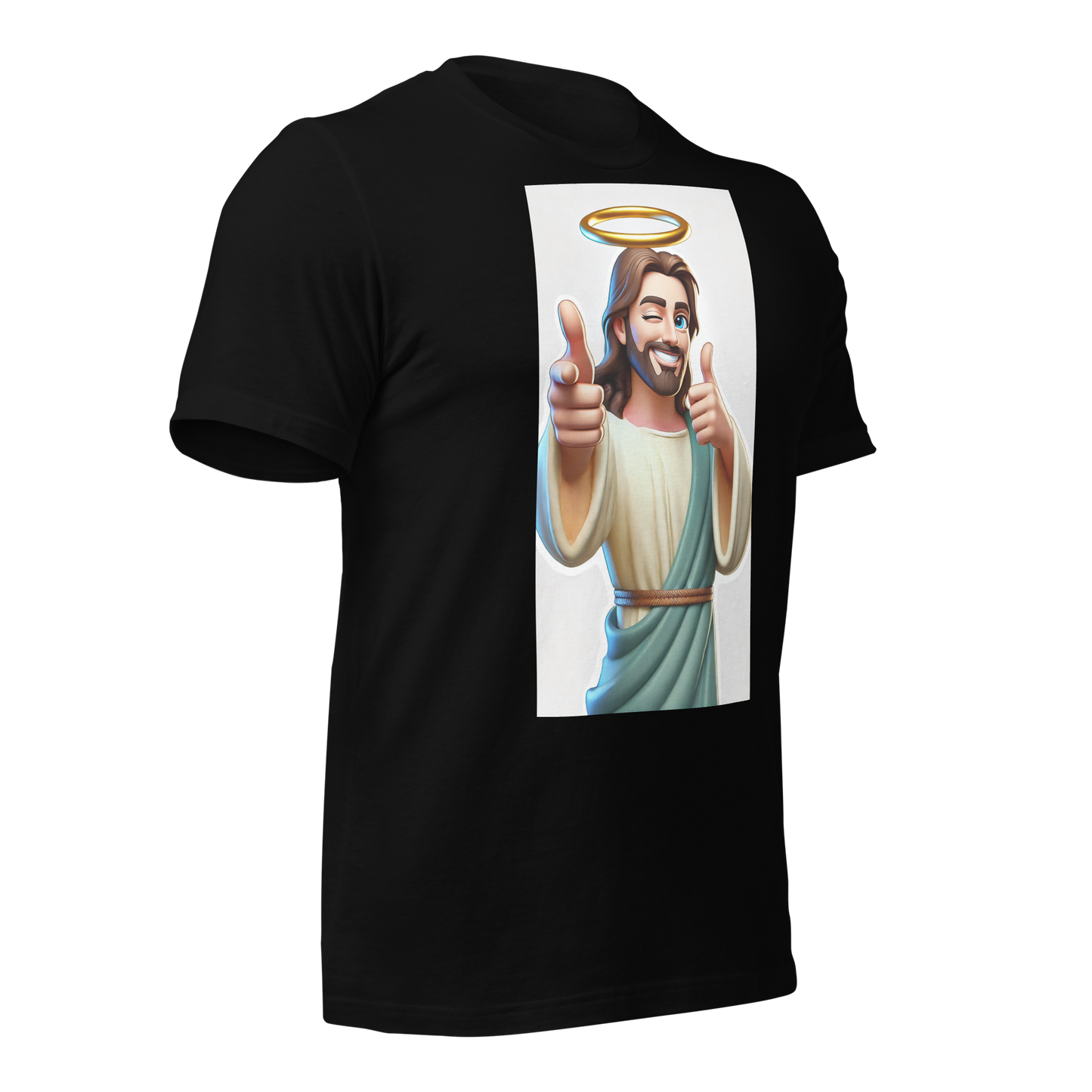Jesús con Actitud! Pulgar Arriba y Buena Vibra