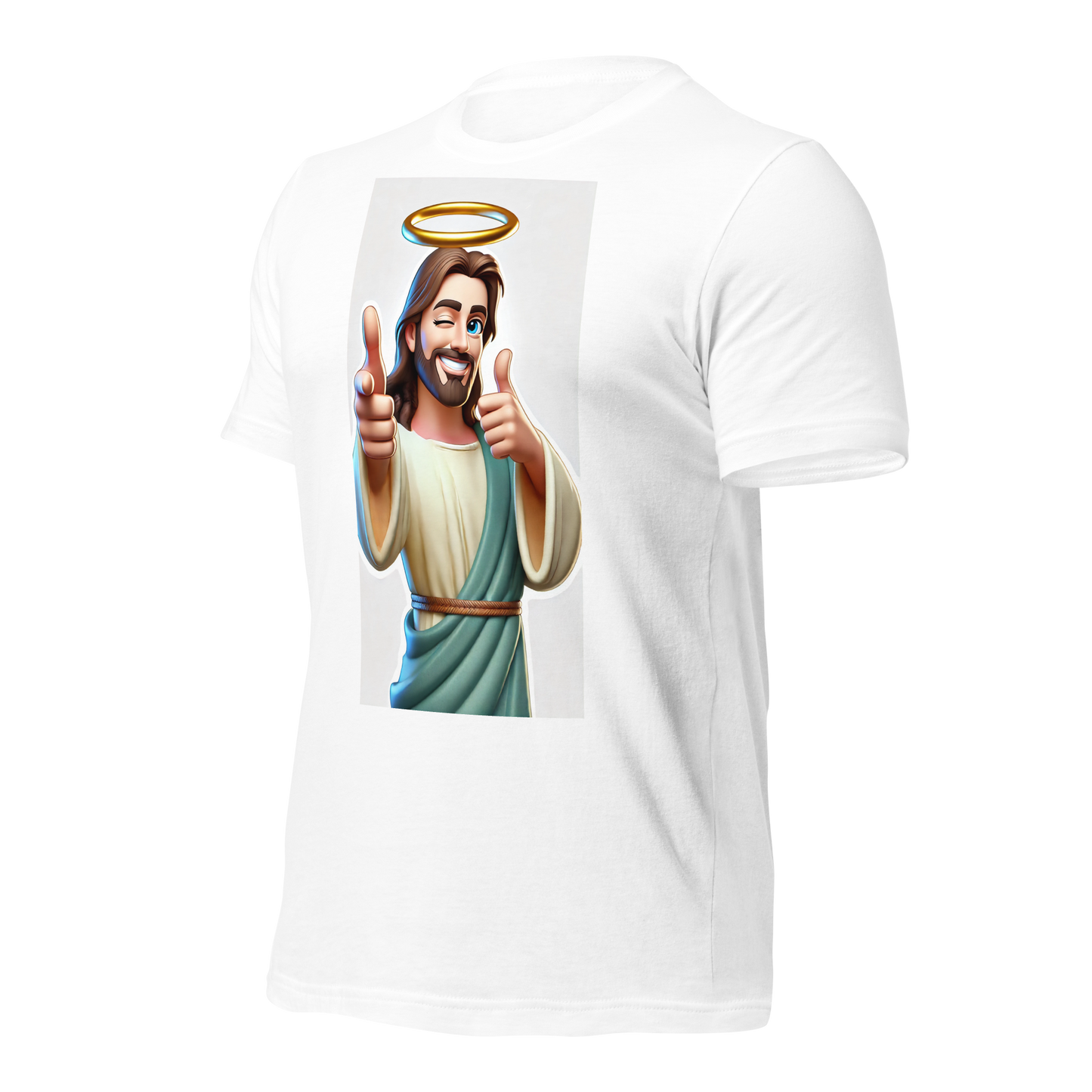 Jesús con Actitud! Pulgar Arriba y Buena Vibra