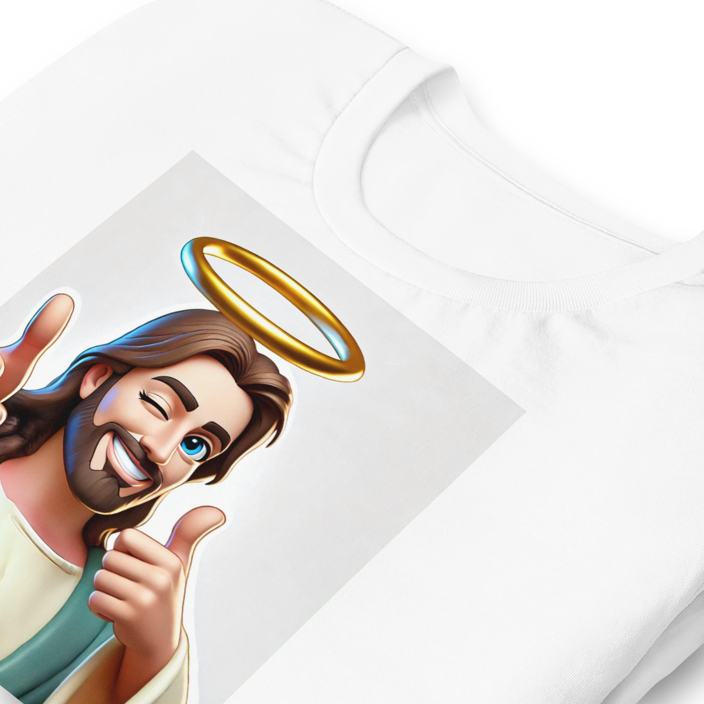 Jesús con Actitud! Pulgar Arriba y Buena Vibra